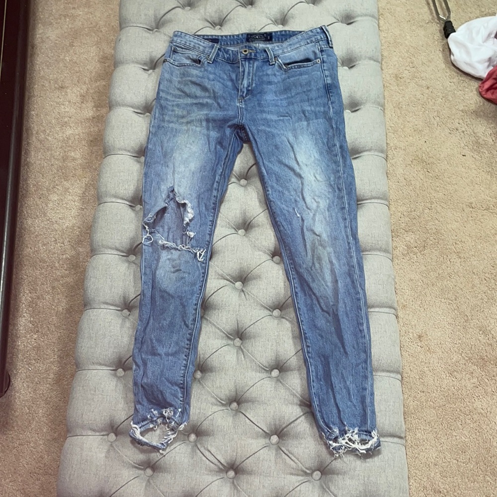 lucky brand size 6 ava skinny jeans